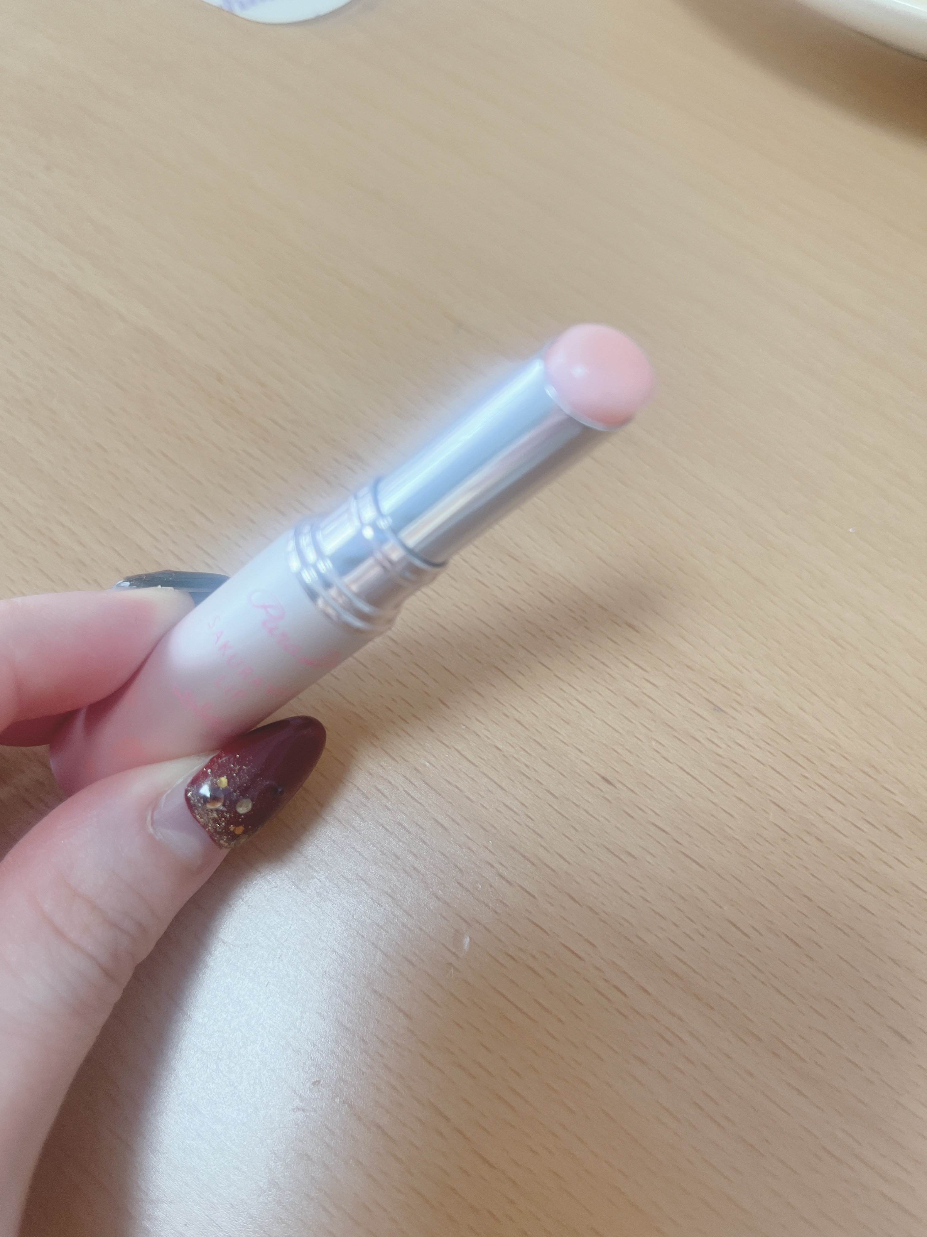 サクラヴェールリップ/パラドゥ/リップクリームを使ったクチコミ（2枚目）