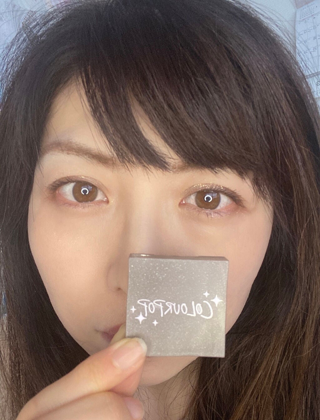 プレスグリッター/ColourPop/グリッターを使ったクチコミ(2枚目)