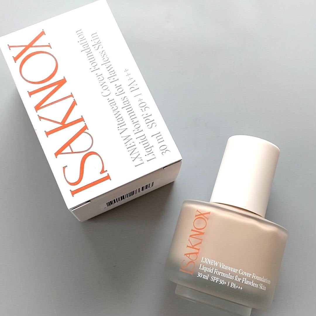 ビタウェアカバーファンデーション 30ml/ISAKNOX(イザノックス)/リキッドファンデーションを使ったクチコミ(1枚目)