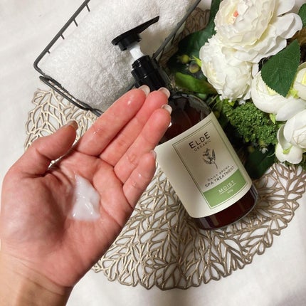 ãã€ãªãŒã¢ããã¹ãã·ã£ã³ããŒïŒããªãŒãã¡ã³ã(ã¢ã€ã¹ã)/ELDE ORGANIC/åžè²©ã·ã£ã³ããŒã䜿ã£ãã¯ãã³ãïŒ3æç®ïŒ