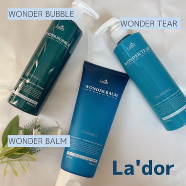 WONDER BALM/La'dor/洗い流すヘアトリートメントを使ったクチコミ（1枚目）