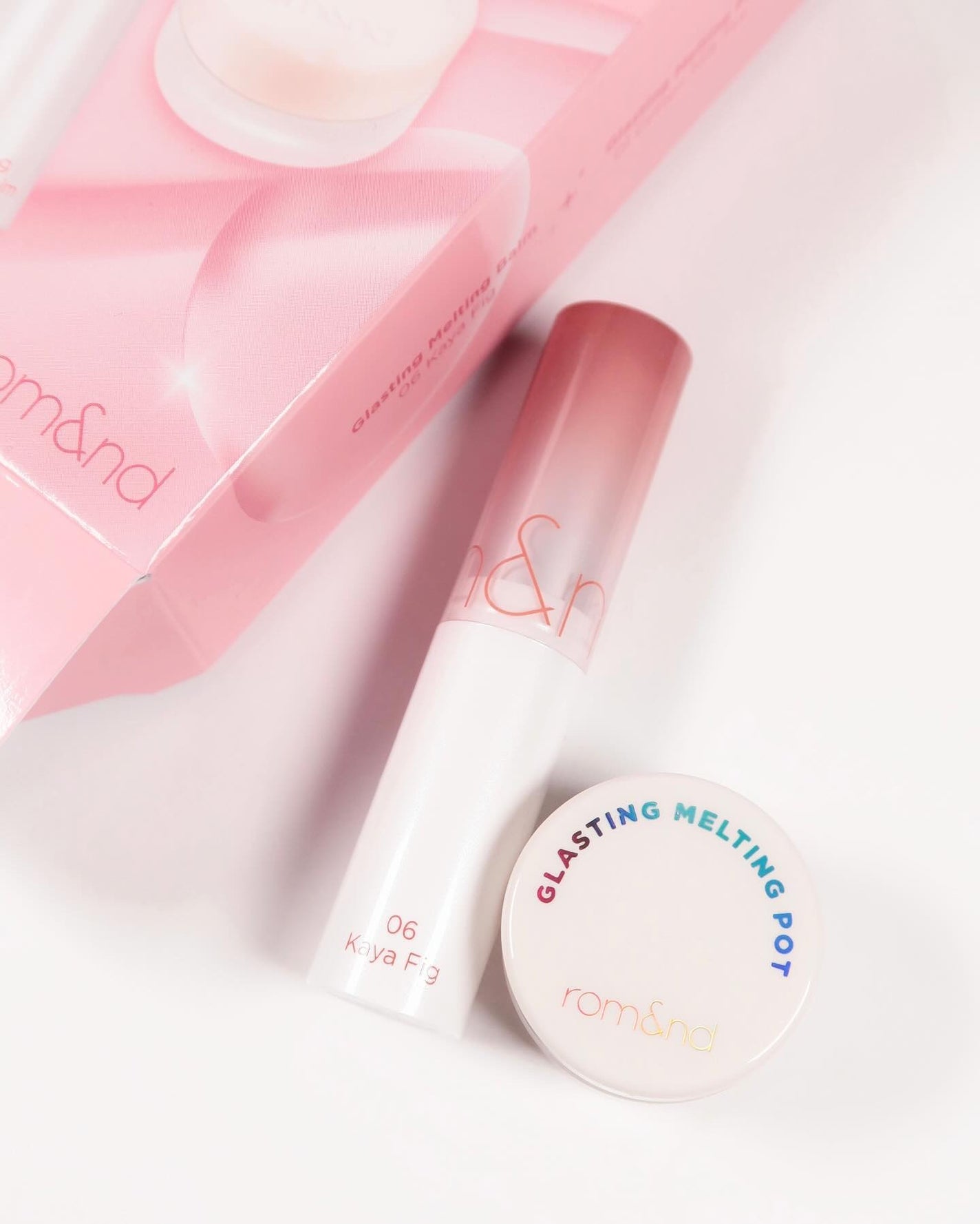 グラスティングメルティングバーム/rom&nd/リップバームを使ったクチコミ(8枚目)