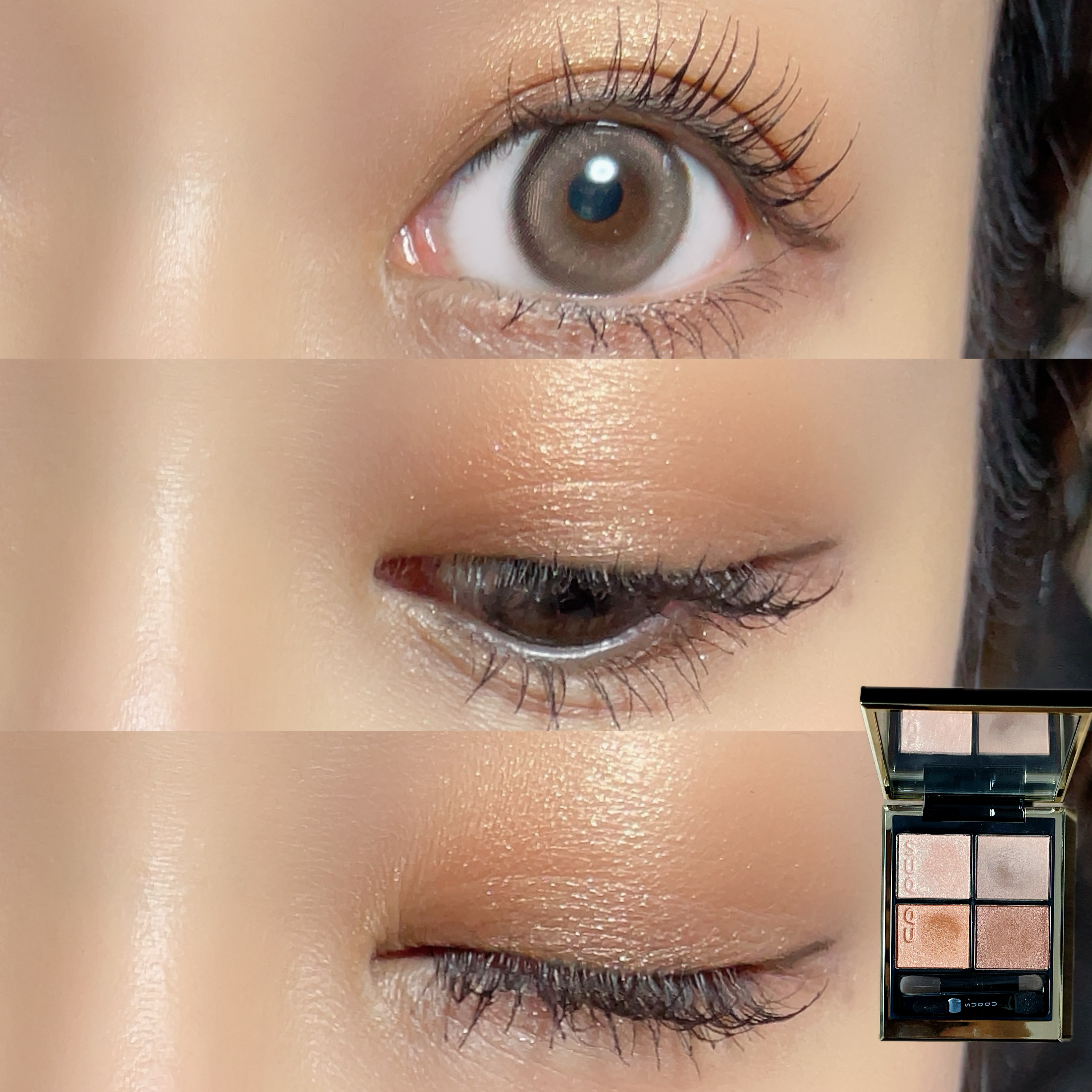 シグニチャー カラー アイズ/SUQQU/アイシャドウパレットを使ったクチコミ（1枚目）