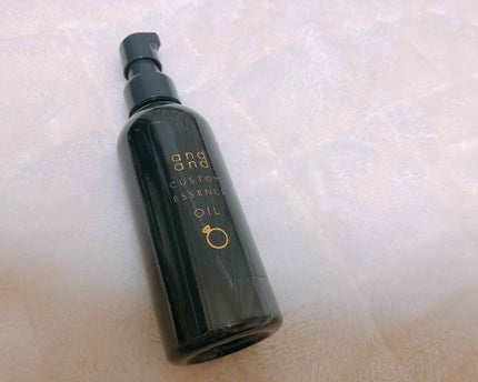 カスタムエッセンス きらりと つやめくオイル/and and/ヘアオイルを使ったクチコミ(2枚目)