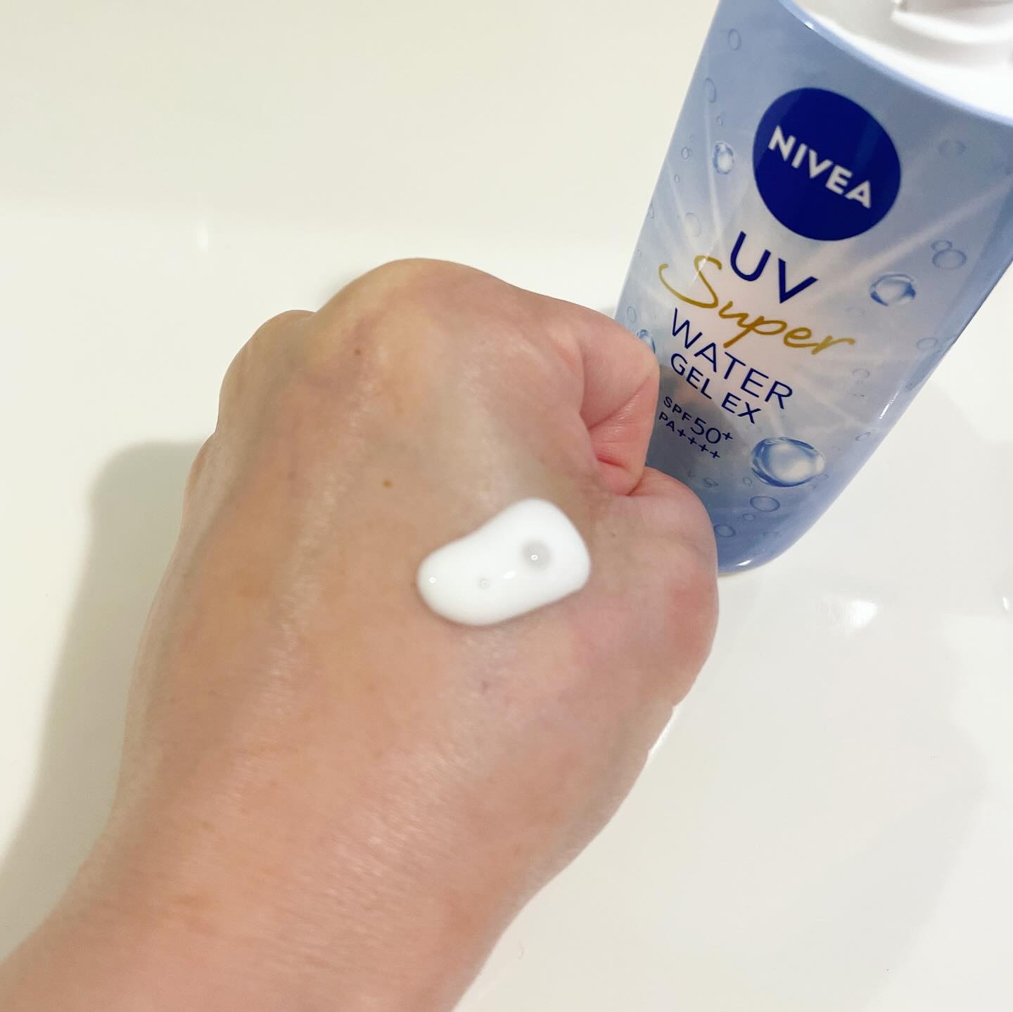 ニベアUV ウォータージェルEX/ニベア/日焼け止めジェルを使ったクチコミ（3枚目）