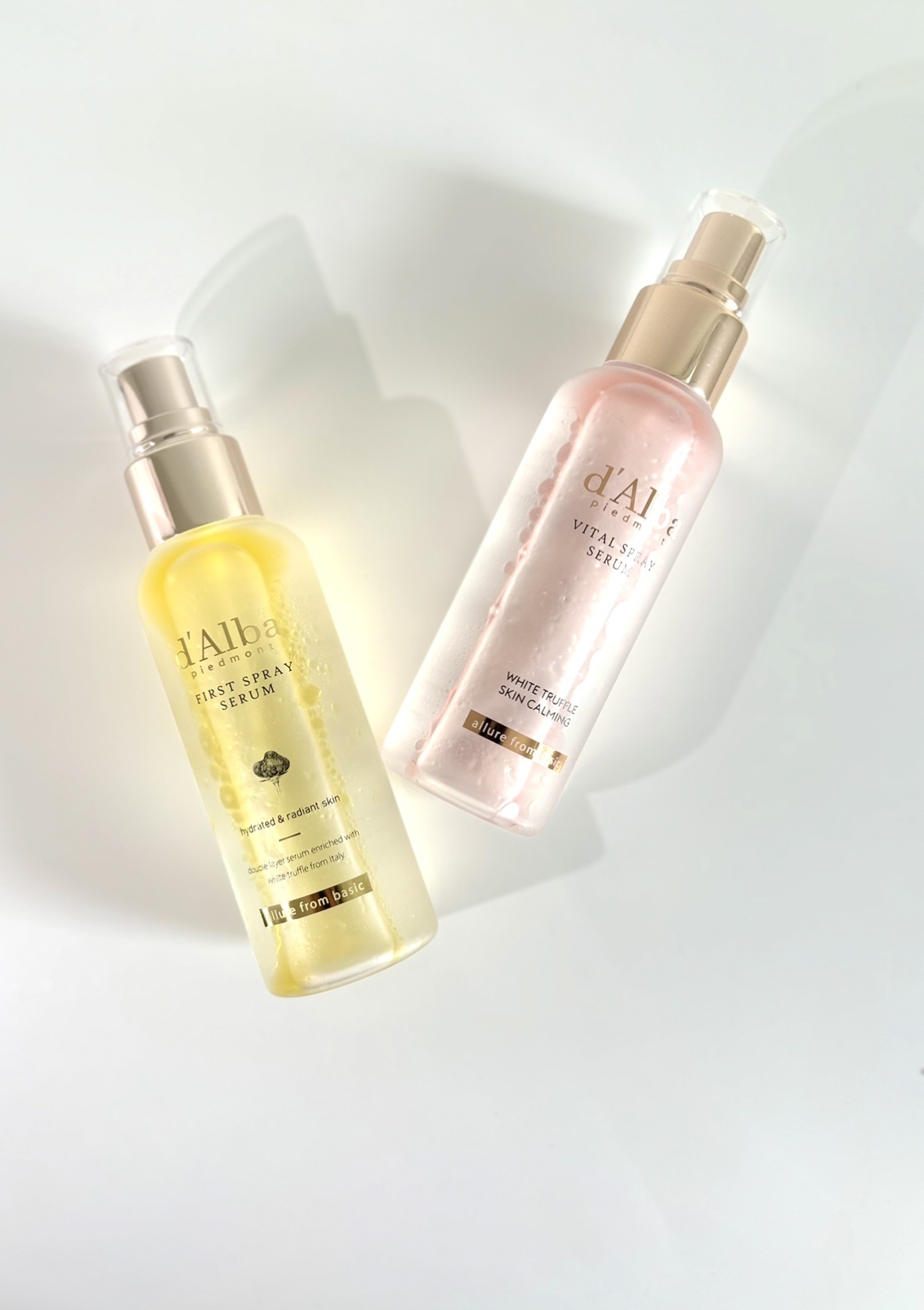 ダルバ ホワイトトリュフファーストスプレーセラム/ダルバ/ミスト状化粧水を使ったクチコミ（1枚目）