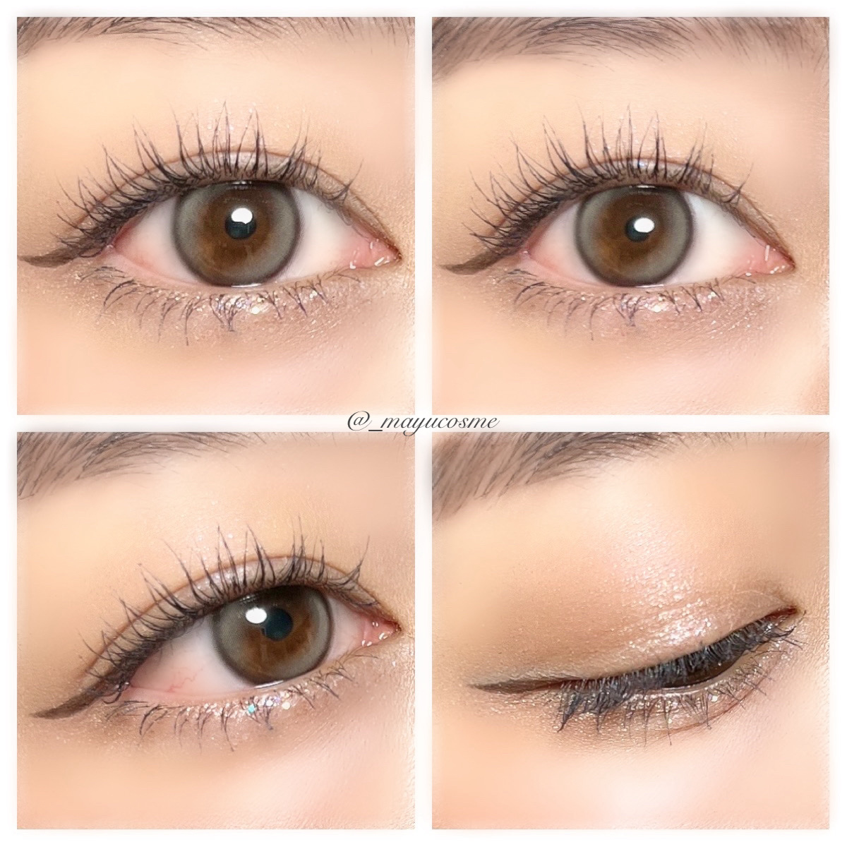 ひとえ・奥ぶたえ用マスカラ/アイプチ®/マスカラを使ったクチコミ（3枚目）