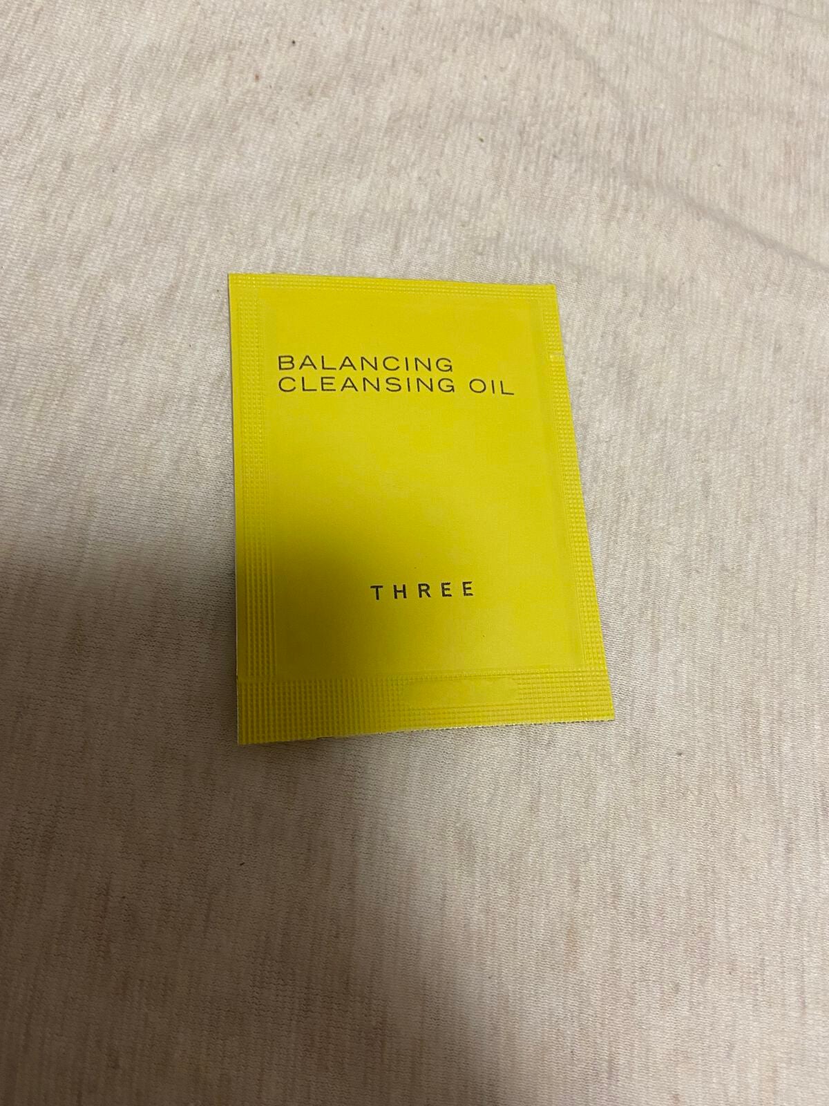 バランシング クレンジング オイル R/THREE/オイルクレンジングを使ったクチコミ(1枚目)