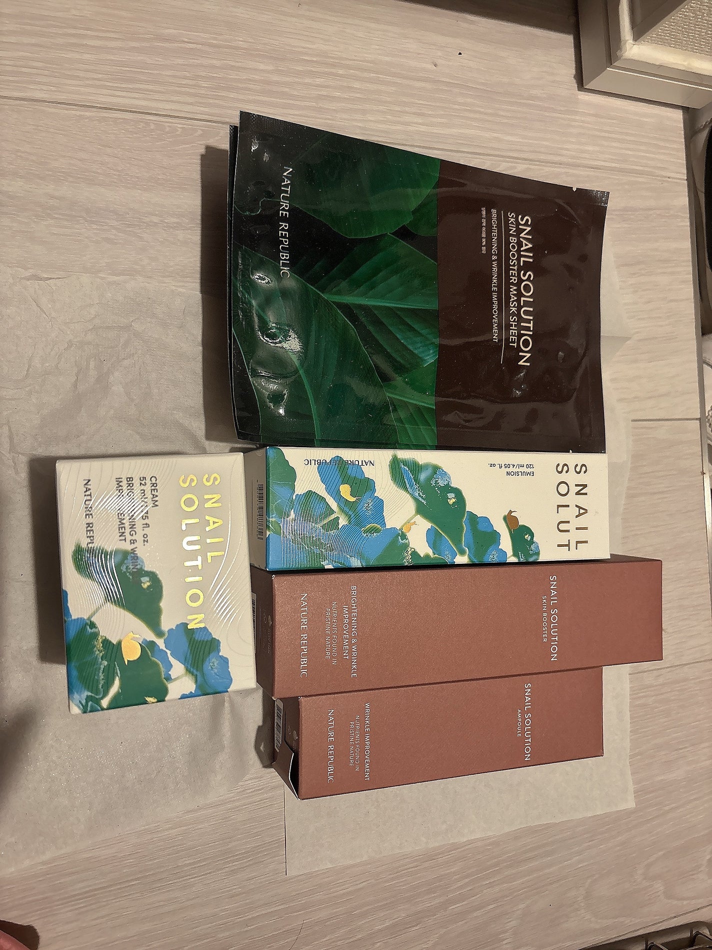 (旧)スネイルソリューションスキンブースター/ネイチャーリパブリック/ブースター・導入液を使ったクチコミ(1枚目)