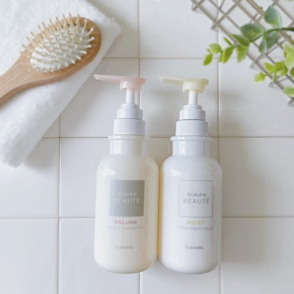 スカルプD ボーテ 薬用スカルプシャンプー (ボリューム)/薬用トリートメントパック (ボリューム)/アンファー(スカルプD)/市販シャンプーを使ったクチコミ(1枚目)