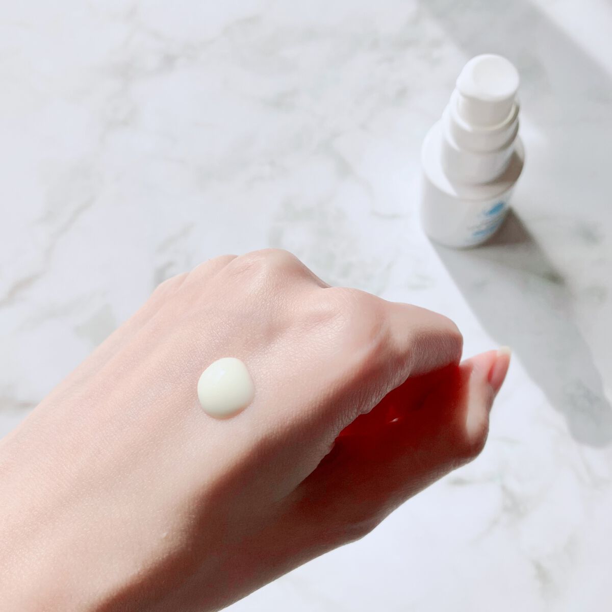 うるおす UV セラム M/紫外線予報/日焼け止めミルクを使ったクチコミ（2枚目）