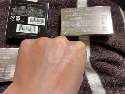 ブラッシュ カラー インフュージョン/ローラ メルシエ/パウダーチークを使ったクチコミ(2枚目)