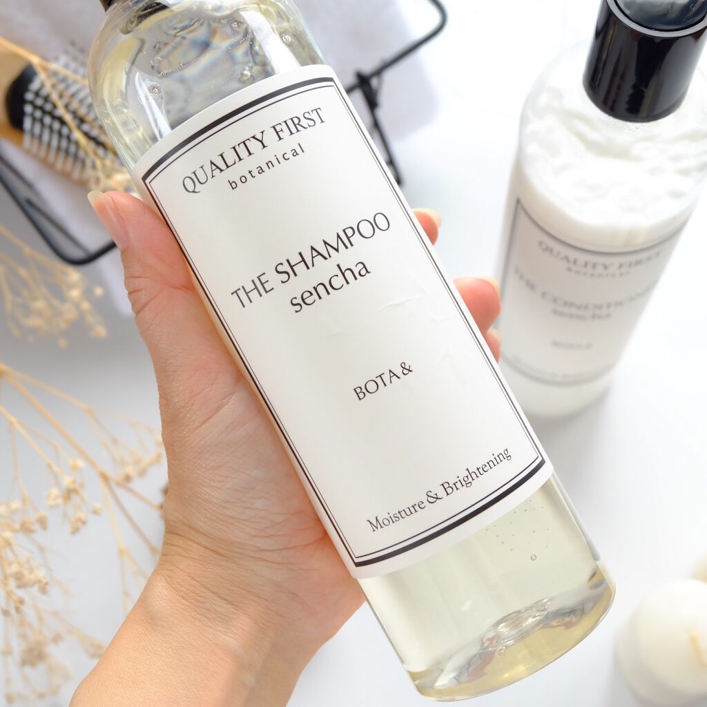ボタアンド ザ シャンプー <sencha>/クオリティファースト/市販シャンプーを使ったクチコミ(2枚目)