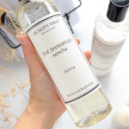 ボタアンド ザ シャンプー <sencha>/クオリティファースト/市販シャンプーを使ったクチコミ(2枚目)