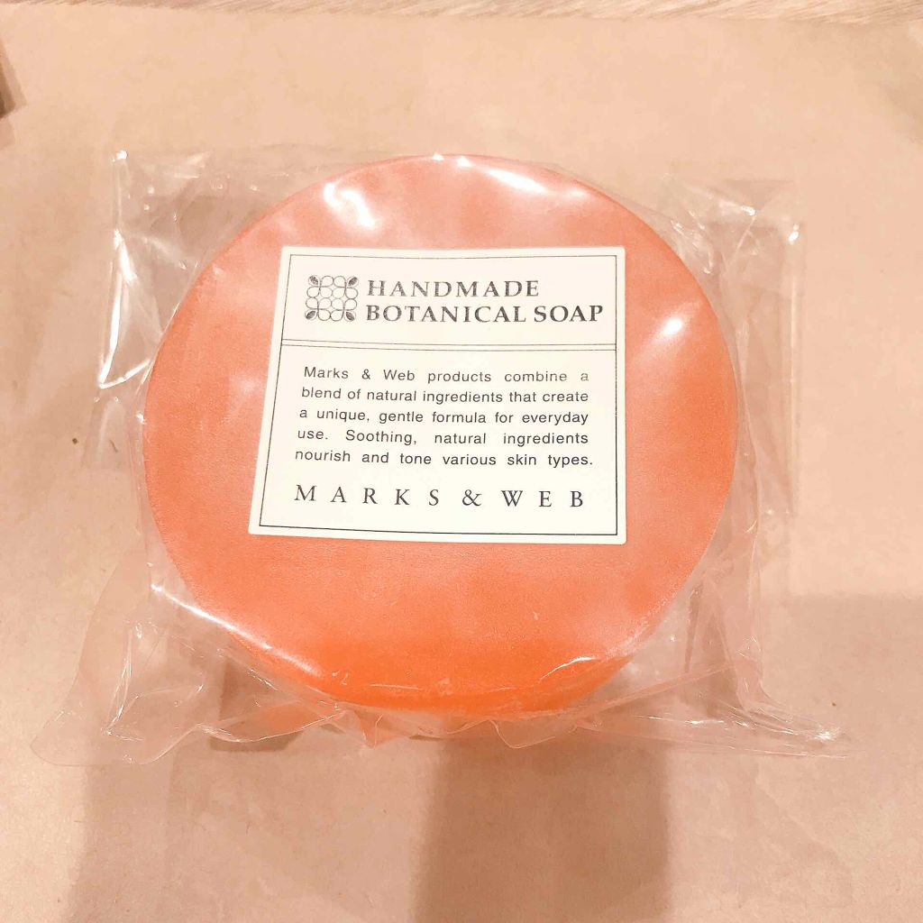 ハンドメイドボタニカルソープ レモングラス／ガーデニア/MARKS&WEB/洗顔石鹸を使ったクチコミ（1枚目）