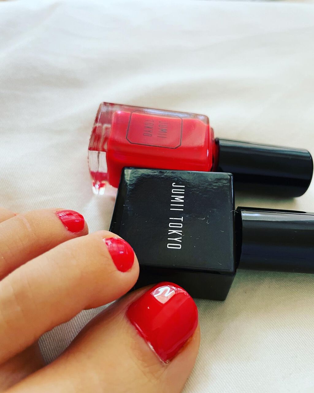 マニキュアジェルコート/ジュミートウキョウ/ジェルネイルを使ったクチコミ（2枚目）