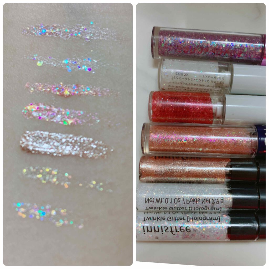 トゥインクル グリッター/innisfree/リキッドアイライナーを使ったクチコミ（3枚目）