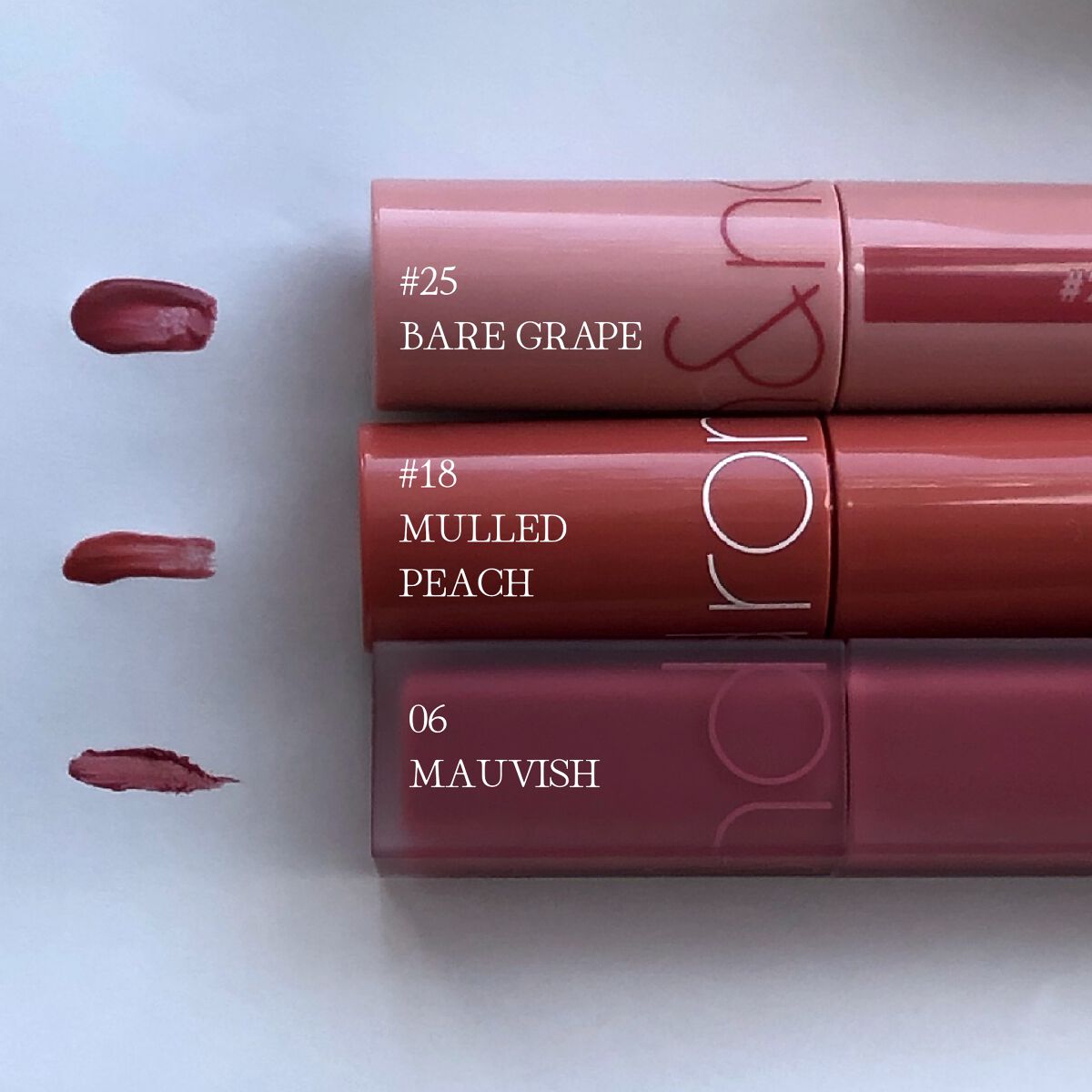 ジューシーラスティングティント/rom&nd/リップティントを使ったクチコミ（3枚目）