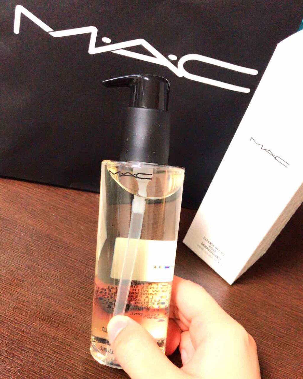 クレンズ オフ オイル/M・A・C/オイルクレンジングを使ったクチコミ（1枚目）