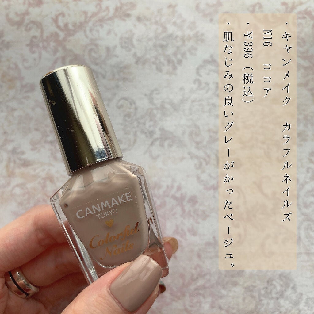 カラフルネイルズ/キャンメイク/マニキュアを使ったクチコミ(2枚目)