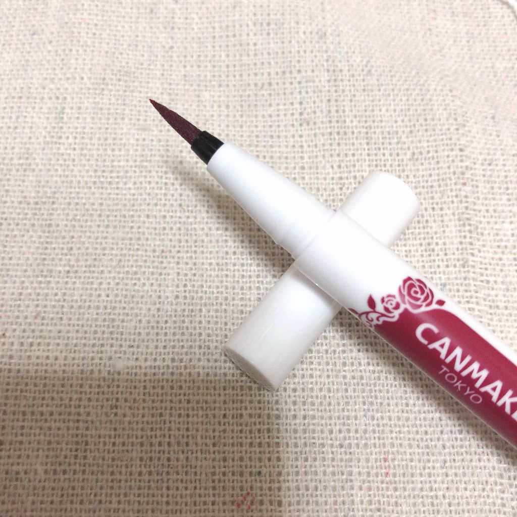 ロマンティックニュアンスアイライナー/キャンメイク/リキッドアイライナーを使ったクチコミ(2枚目)