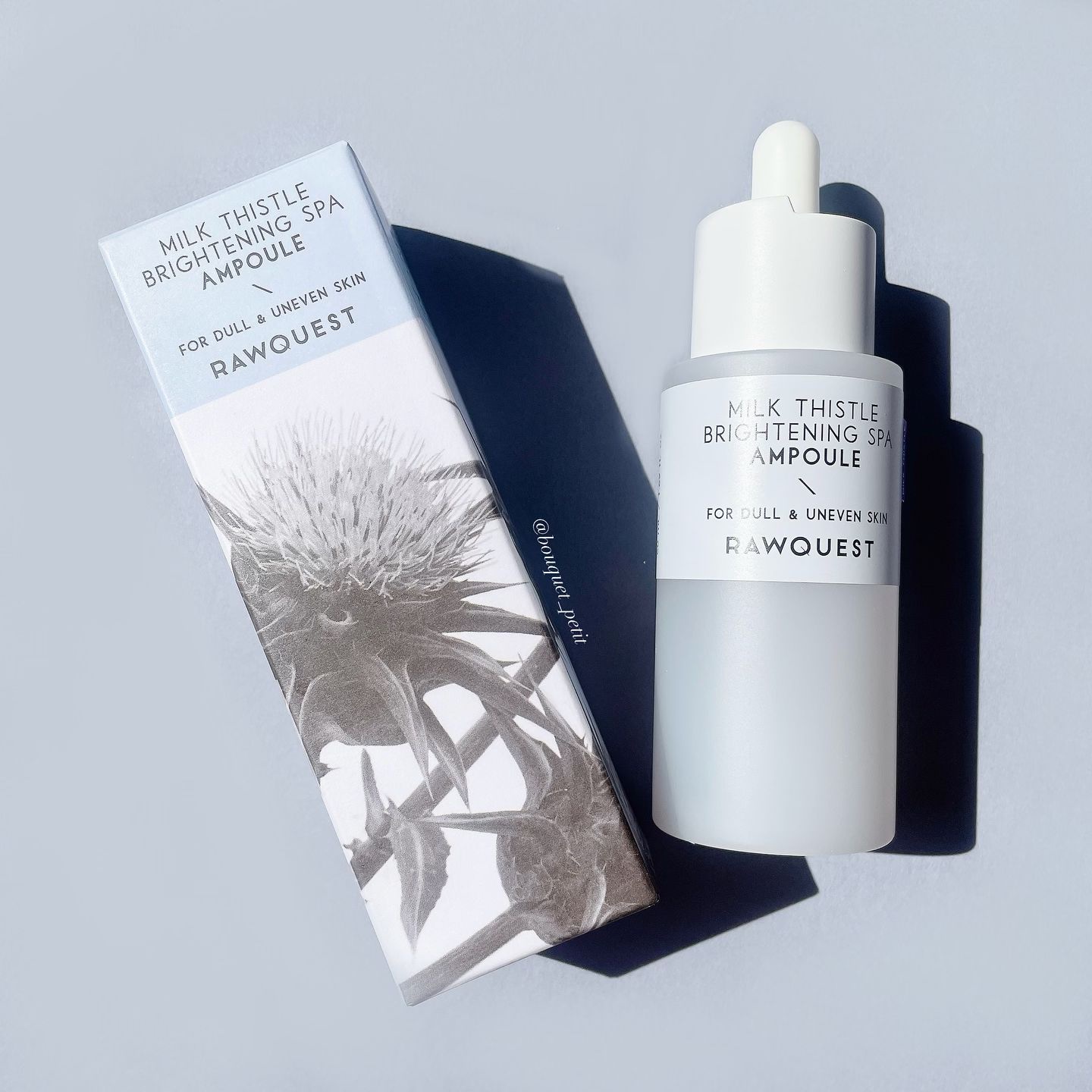 ミルクシスルブライトニングスパ アンプル/RAWQUEST/美容液を使ったクチコミ（1枚目）