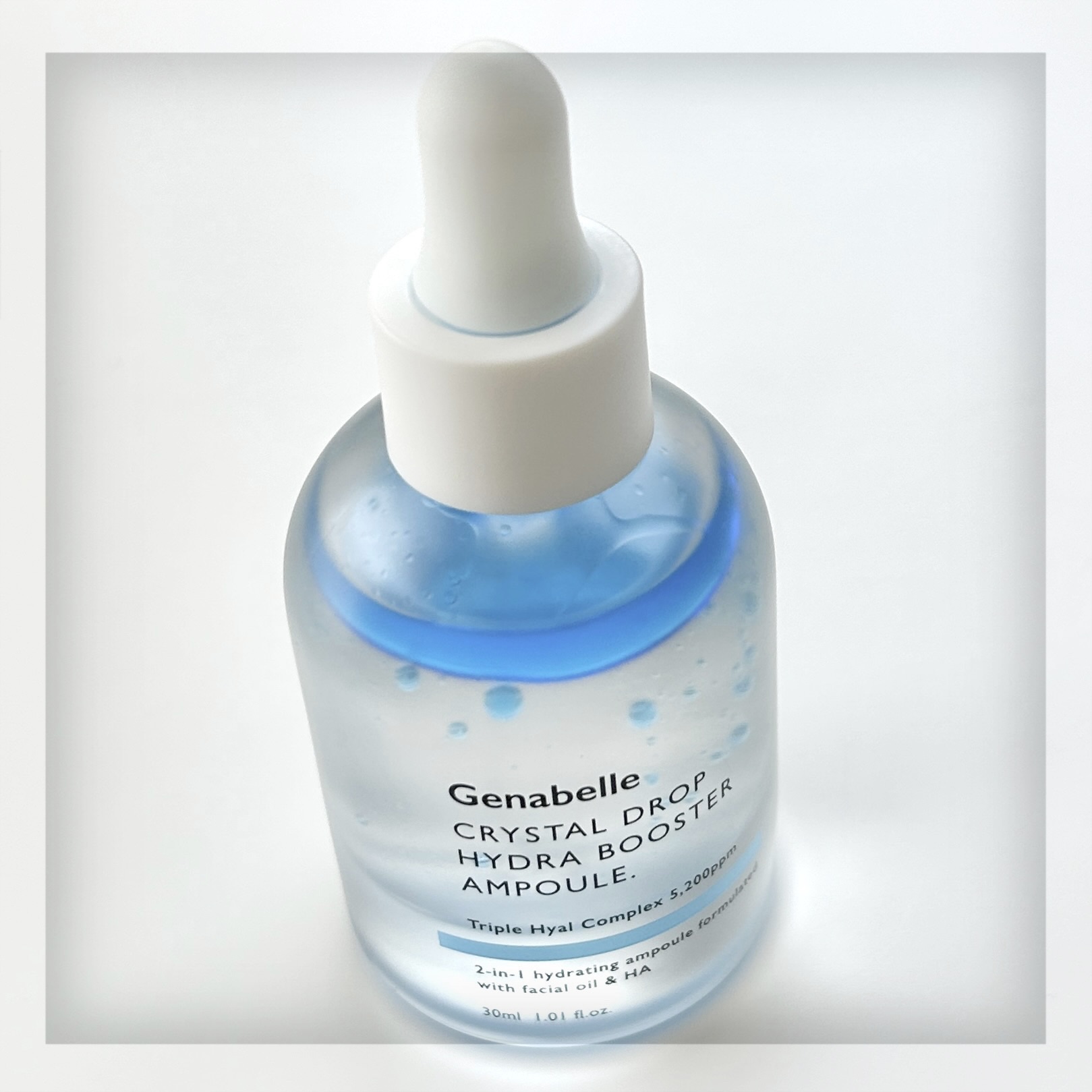 クリスタルドロップハイドラブースターアンプル/Genabelle/美容液を使ったクチコミ（2枚目）