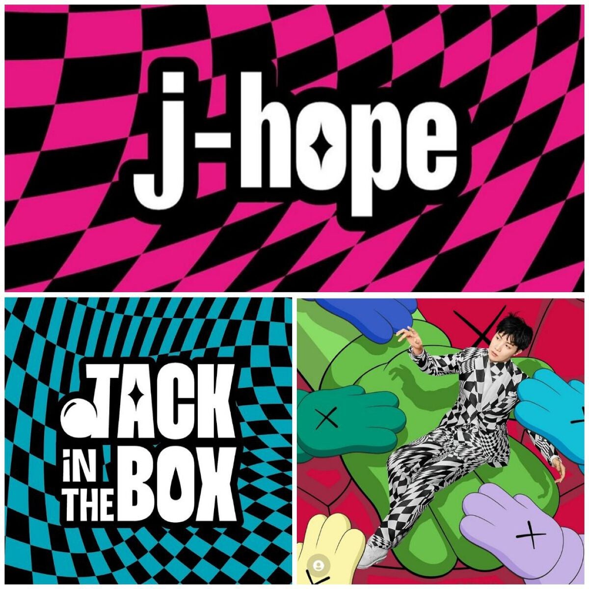 あちゃみん on LIPS 「チェッカーボードネイル…| ᐕ)·初めての推しネイル🥺💕気付い..」(8枚目)