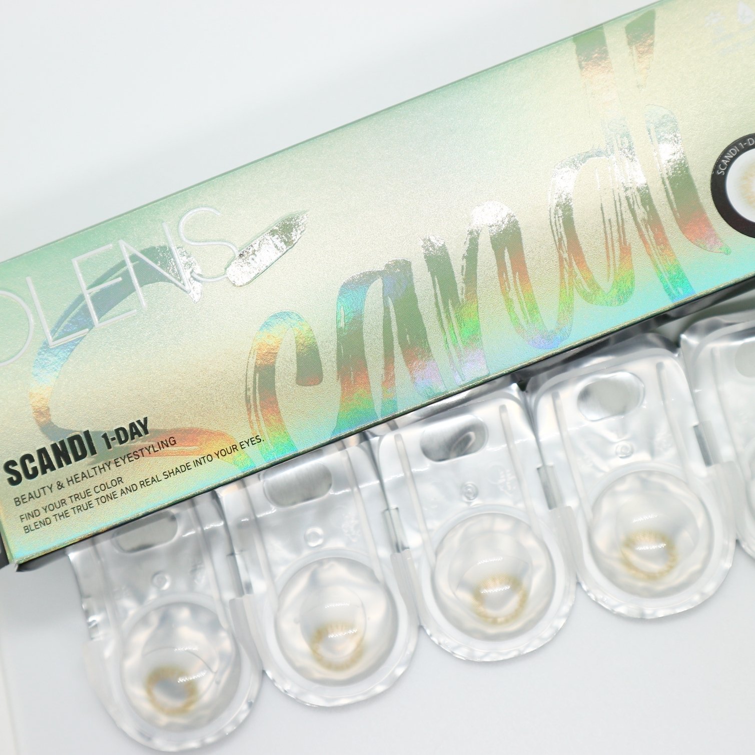 SCANDI 1day/OLENS/カラーコンタクトレンズを使ったクチコミ（3枚目）