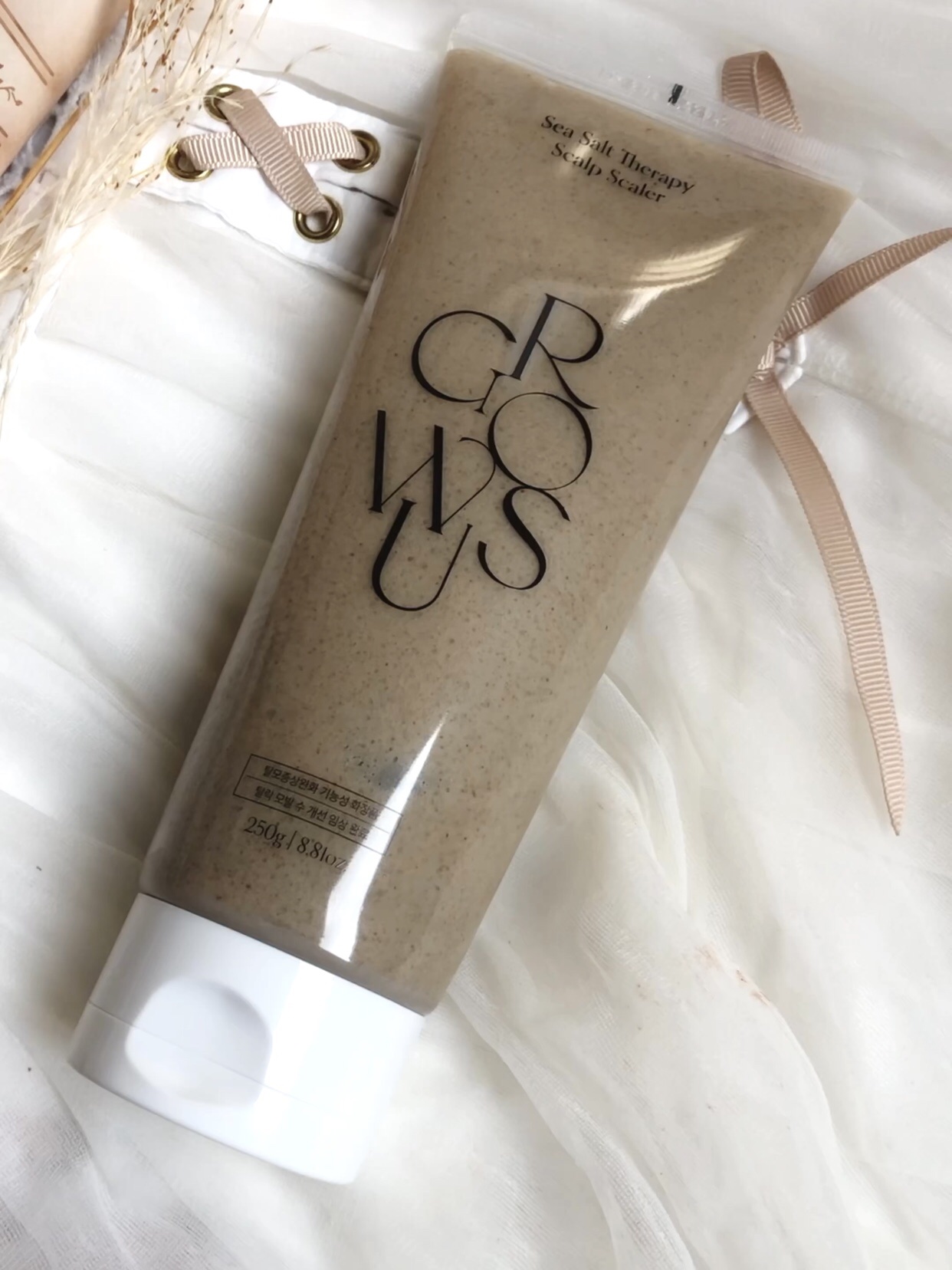 シーソルトセラピースカルプスケーラー/GROWUS/ヘッドスクラブを使ったクチコミ（1枚目）