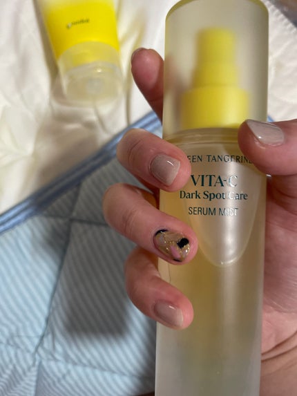 グリーンタンジェリンビタC セラムミスト/goodal/ミスト状化粧水を使ったクチコミ(2枚目)