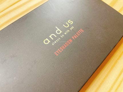 アイシャドウパレット/and us/アイシャドウパレットを使ったクチコミ(1枚目)