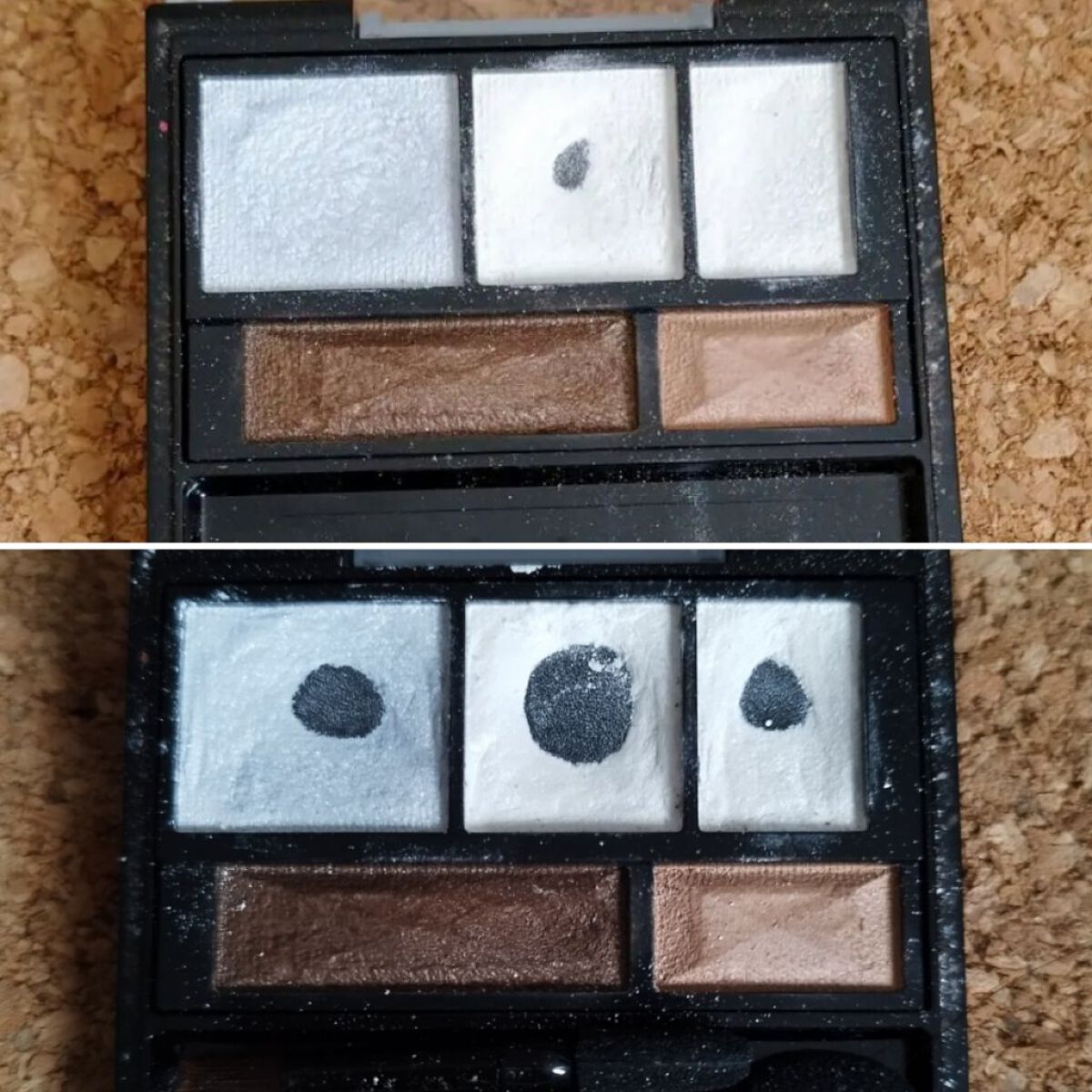 ブラウンシェードアイズN/KATE/アイシャドウパレットを使ったクチコミ（3枚目）