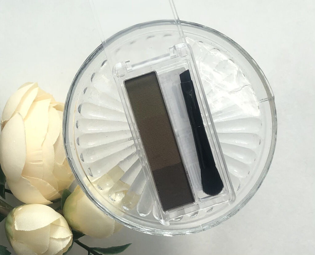 アイブロー パウダー/ちふれ/パウダーアイブロウを使ったクチコミ（2枚目）