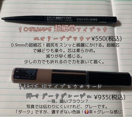 パウダーアイブロウR/CEZANNE/パウダーアイブロウを使ったクチコミ(4枚目)