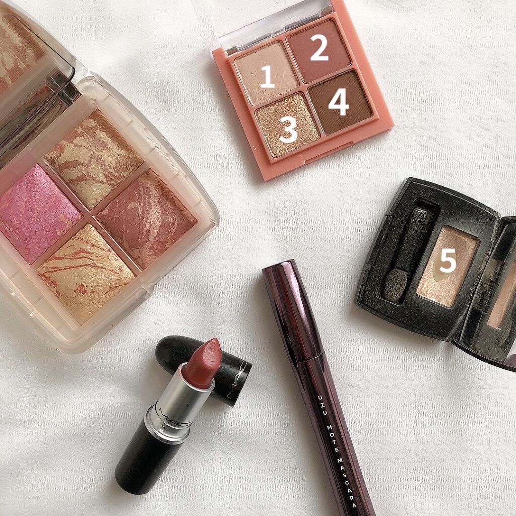 AMBIENT™ LIGHTING BLUSH QUAD - GHOST/HOURGLASS/パウダーチークを使ったクチコミ（2枚目）