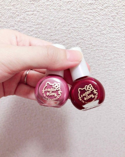 サンリオネイル/DAISO/マニキュアを使ったクチコミ(1枚目)