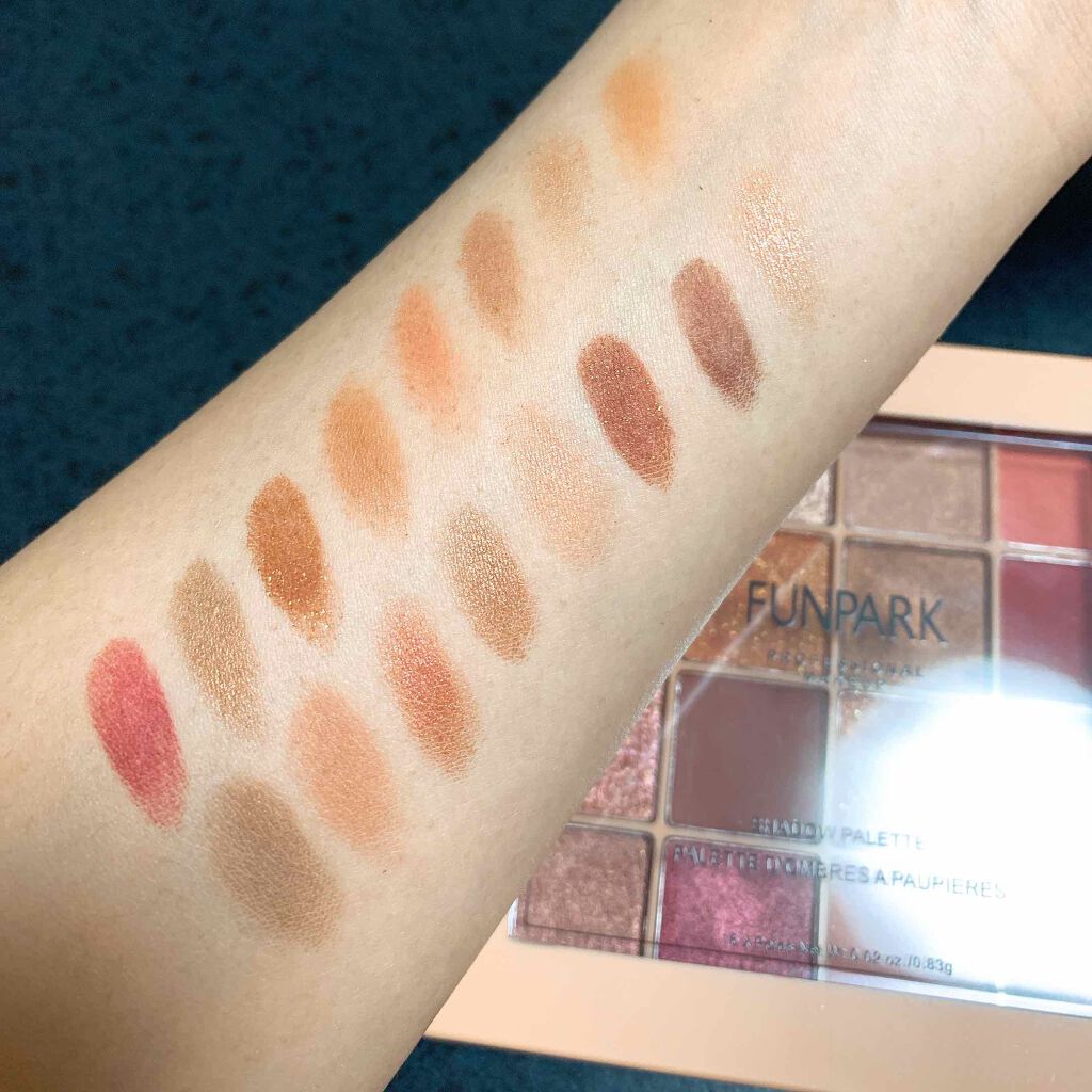 FUNPARK アイシャドウパレット/Funpark/アイシャドウパレットを使ったクチコミ（3枚目）