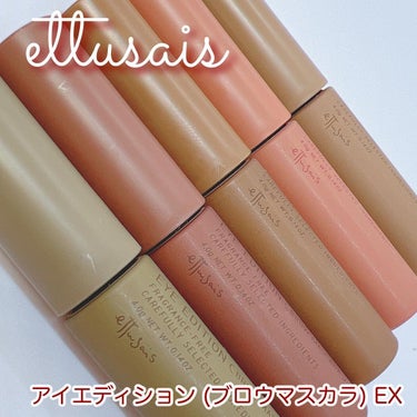 ettusais アイエディション (ブロウマスカラ) EXのクチコミ「🥜ettusais🥜

アイエディション (ブロウマスカラ) EX

01 アッシュミルクティ.....」（1枚目）