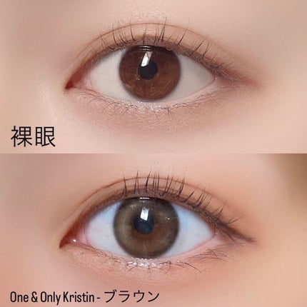 One & Only Kristin/Hapa kristin/カラーコンタクトレンズを使ったクチコミ(2枚目)