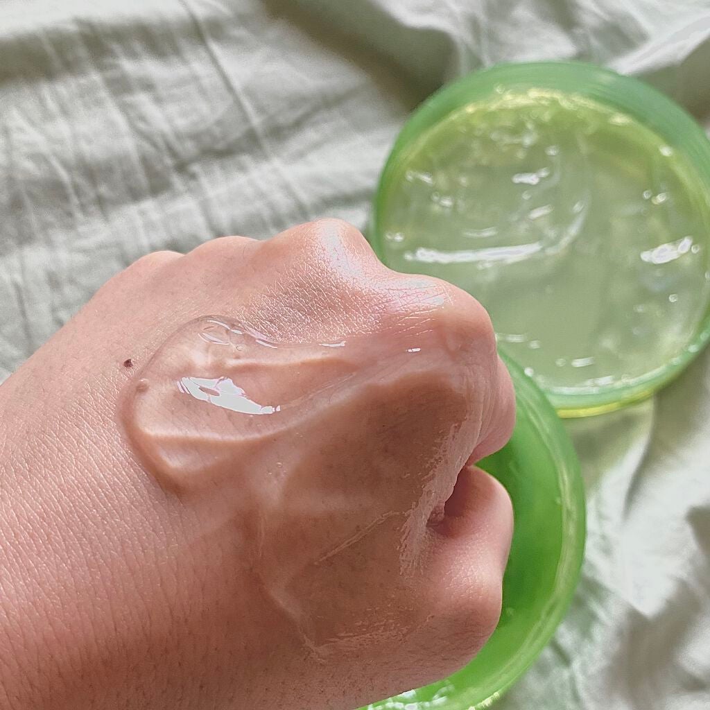 マイルド&モイスチャーアロエジェル/ネイチャーリパブリック/ボディローションを使ったクチコミ(5枚目)