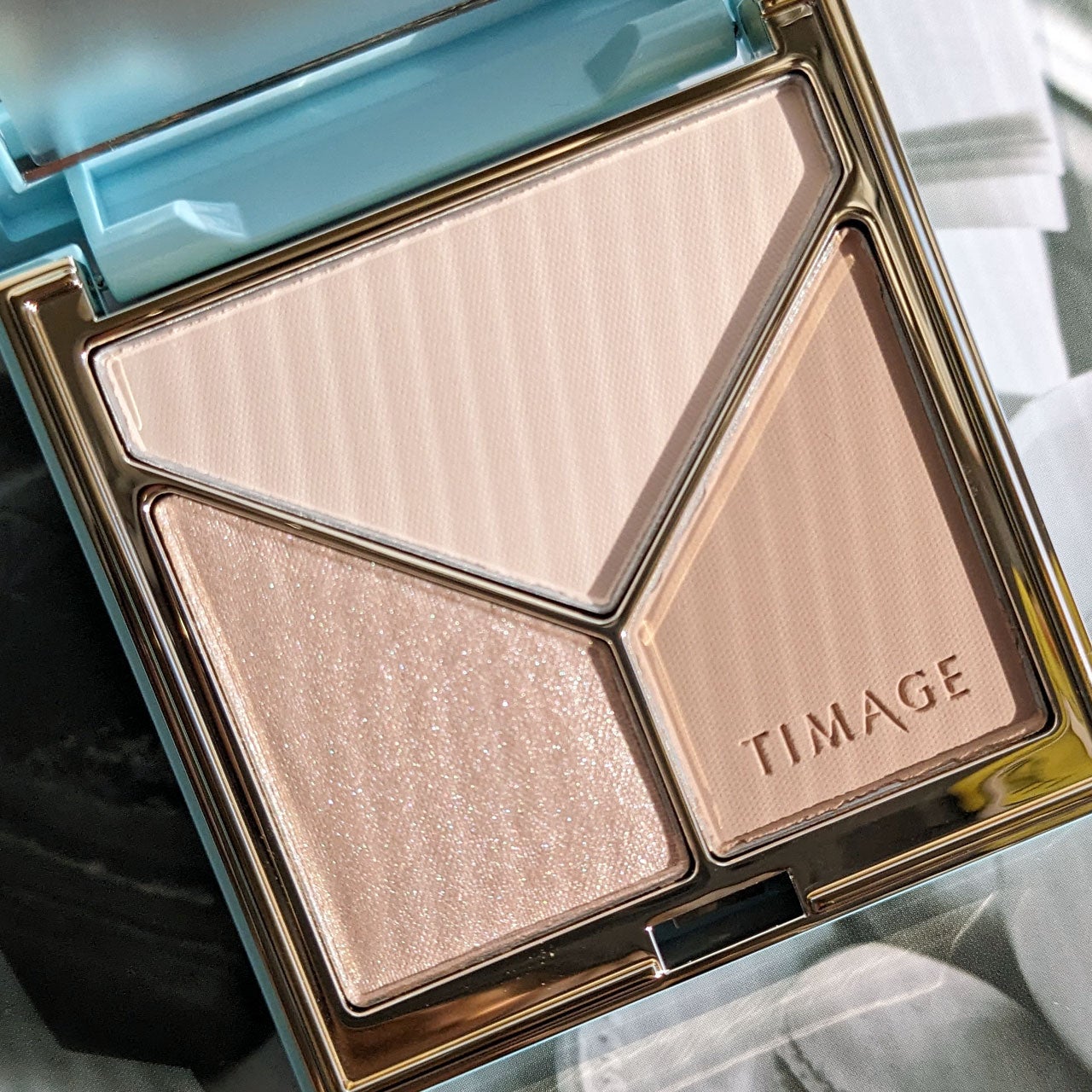 ハイライトシェーディングパレット/TIMAGE/パウダーハイライトを使ったクチコミ(3枚目)