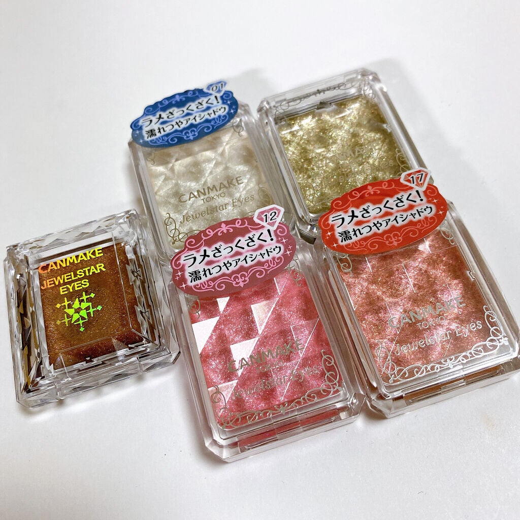 ジュエルスターアイズ/キャンメイク/ジェル・クリームアイシャドウを使ったクチコミ(5枚目)