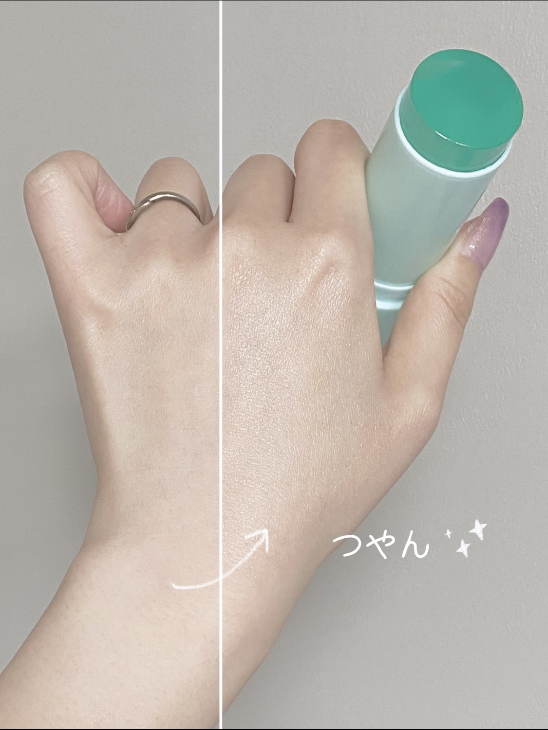 クリアサンスティック/By ttt./日焼け止めスティックを使ったクチコミ（3枚目）