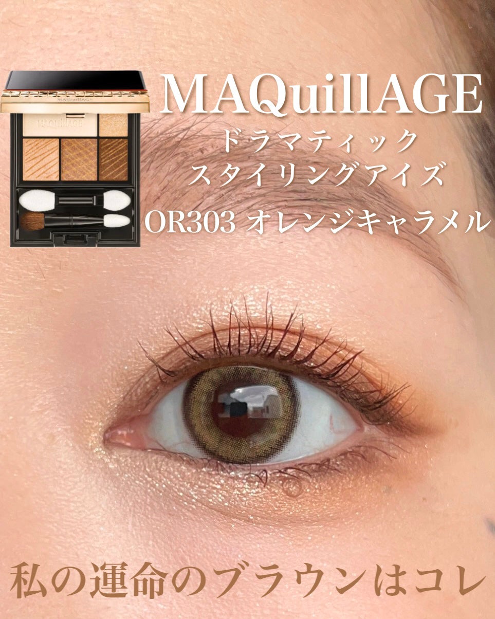 ドラマティックスタイリングアイズ/マキアージュ/アイシャドウパレットを使ったクチコミ(1枚目)