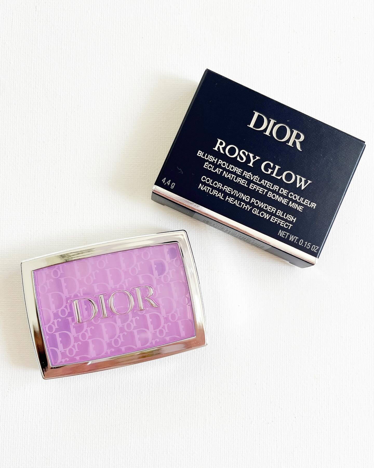 ロージー グロウ 063 ピンク ライラック/Dior/パウダーチークを使ったクチコミ（2枚目）