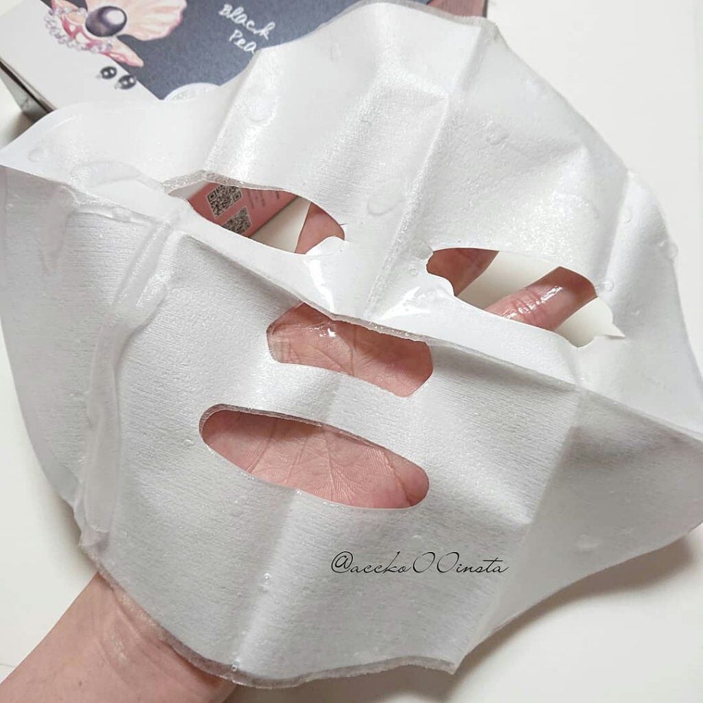 黒真珠マスク/我的美麗日記/シートマスク・パックを使ったクチコミ(3枚目)