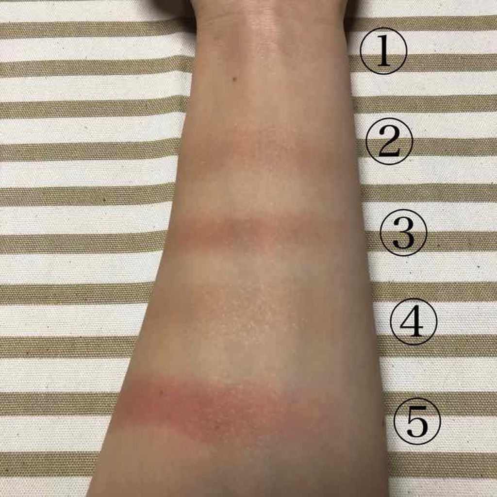 グロウフルールチークス/キャンメイク/パウダーチークを使ったクチコミ(3枚目)