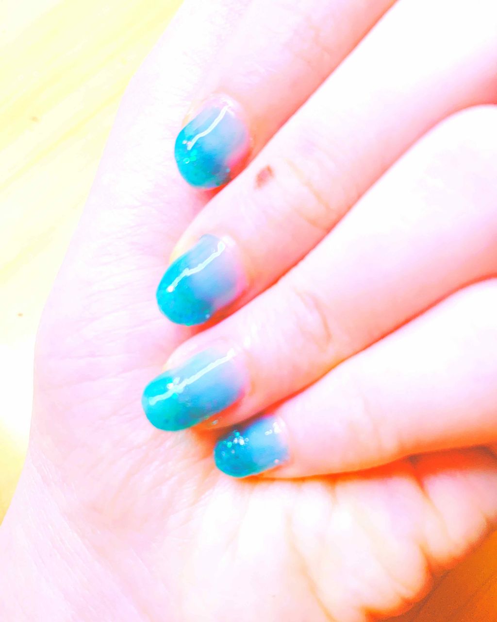 ウィンマックス ラブエンゼルネイルカラー/DAISO/マニキュアを使ったクチコミ(2枚目)