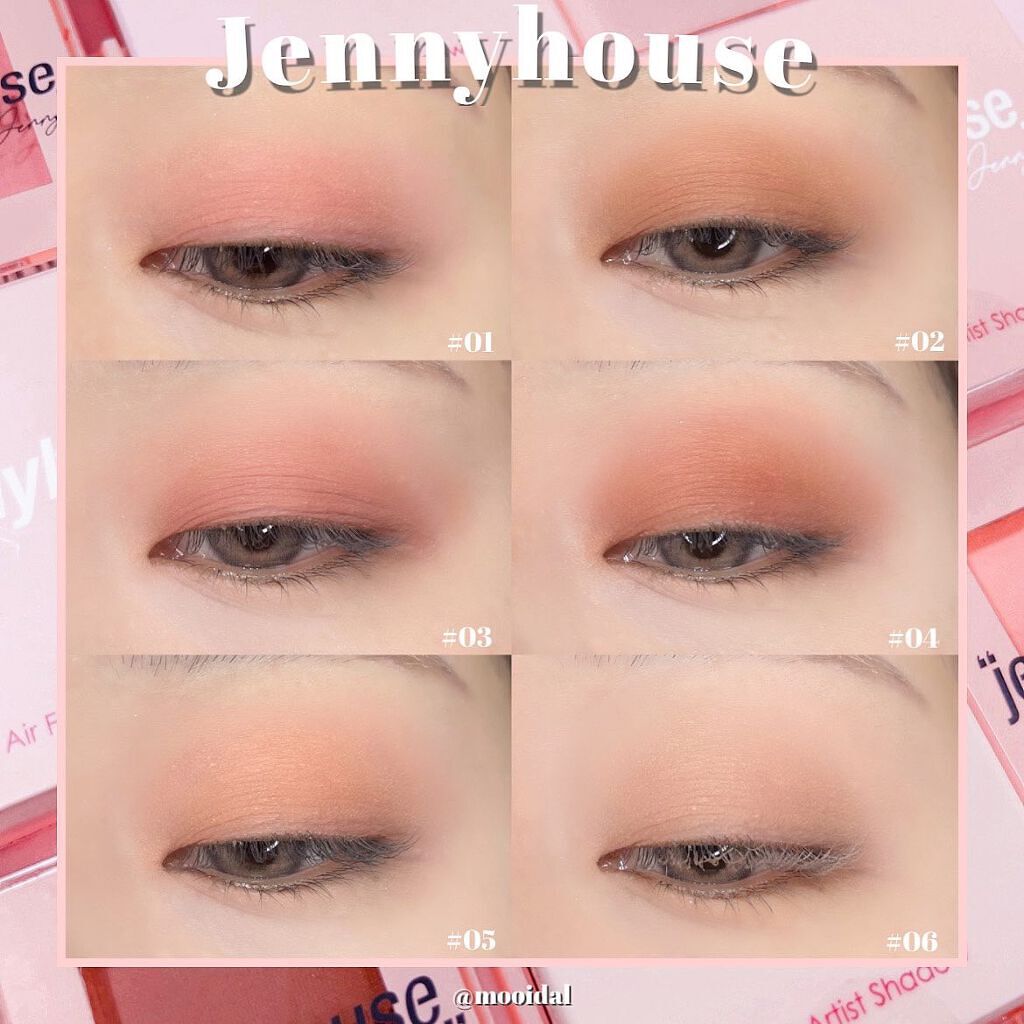エアーフィットアーティストシャドウ/jenny house/単色アイシャドウを使ったクチコミ（3枚目）